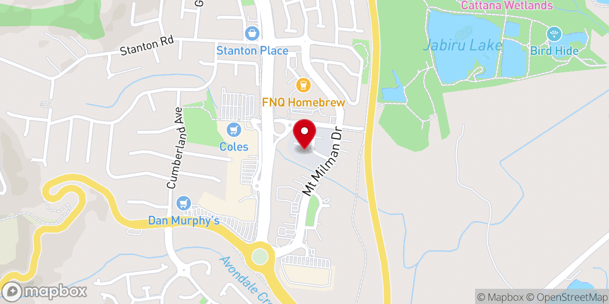 Map showing location of Connections Church