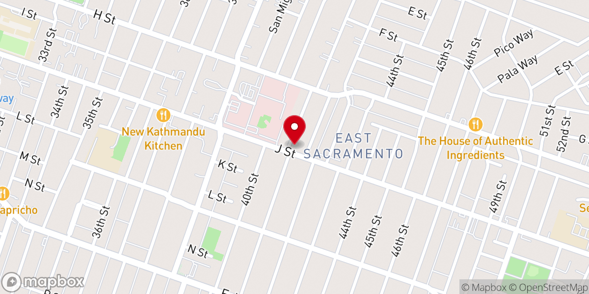 Map showing location of Elderly Services Provide Caregivers