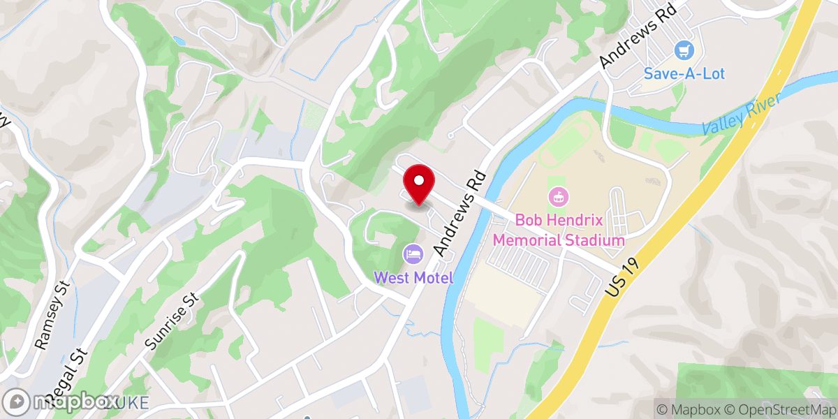 Map showing location of Saint William Catholic Church