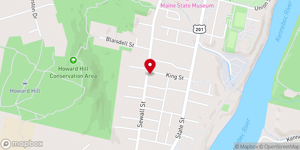 Map showing location of Community Christian Fellowship