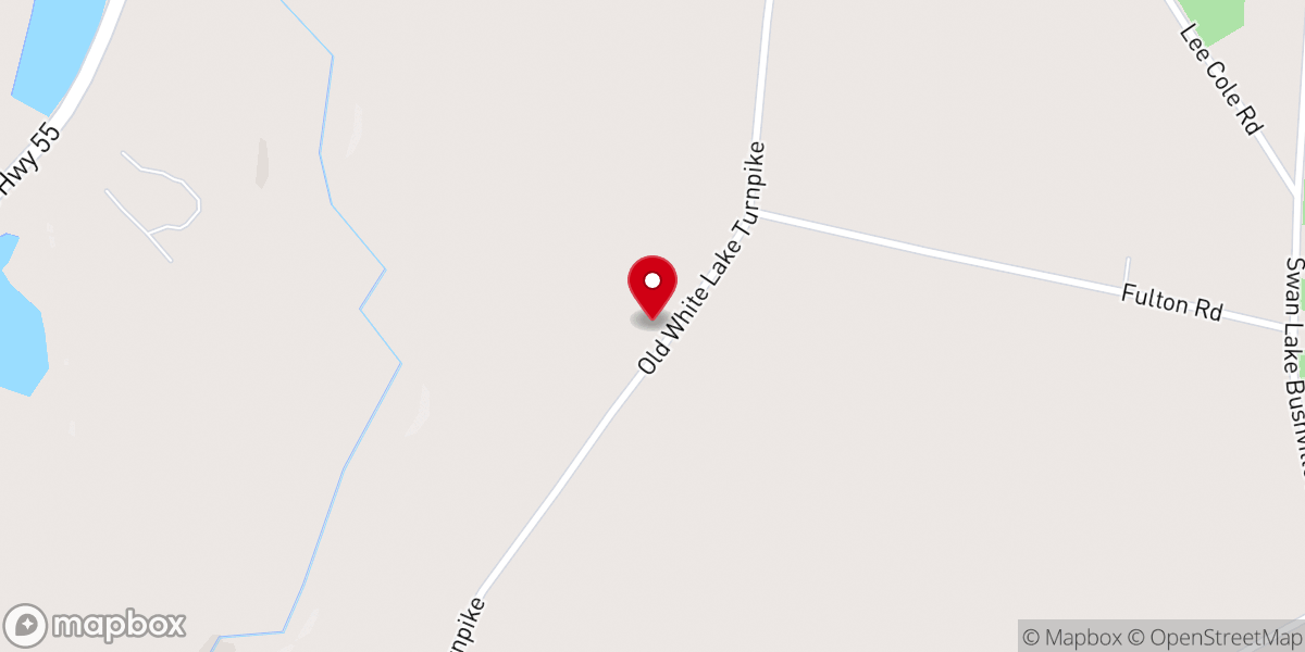 Map showing location of Camp Mahanaim