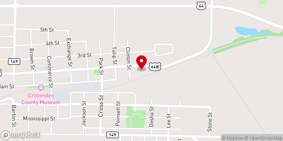 Map showing location of Whole Truth Gospel Church