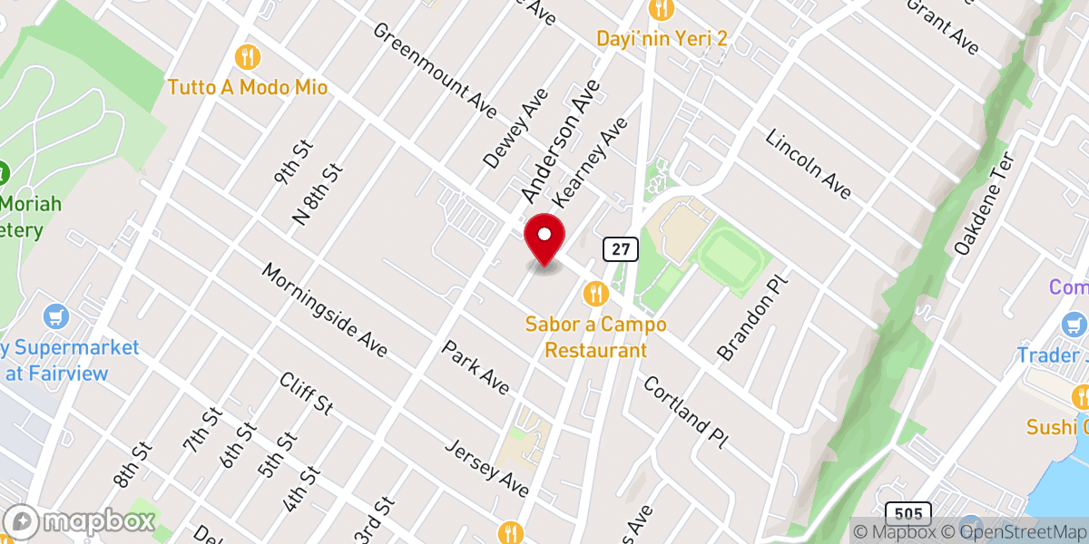 Map showing location of Saint Joseph Mission Church