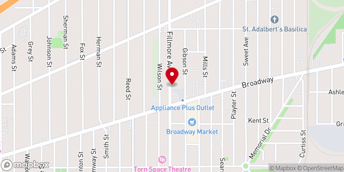 Map showing location of Open Praise Full Gospel Baptist Church
