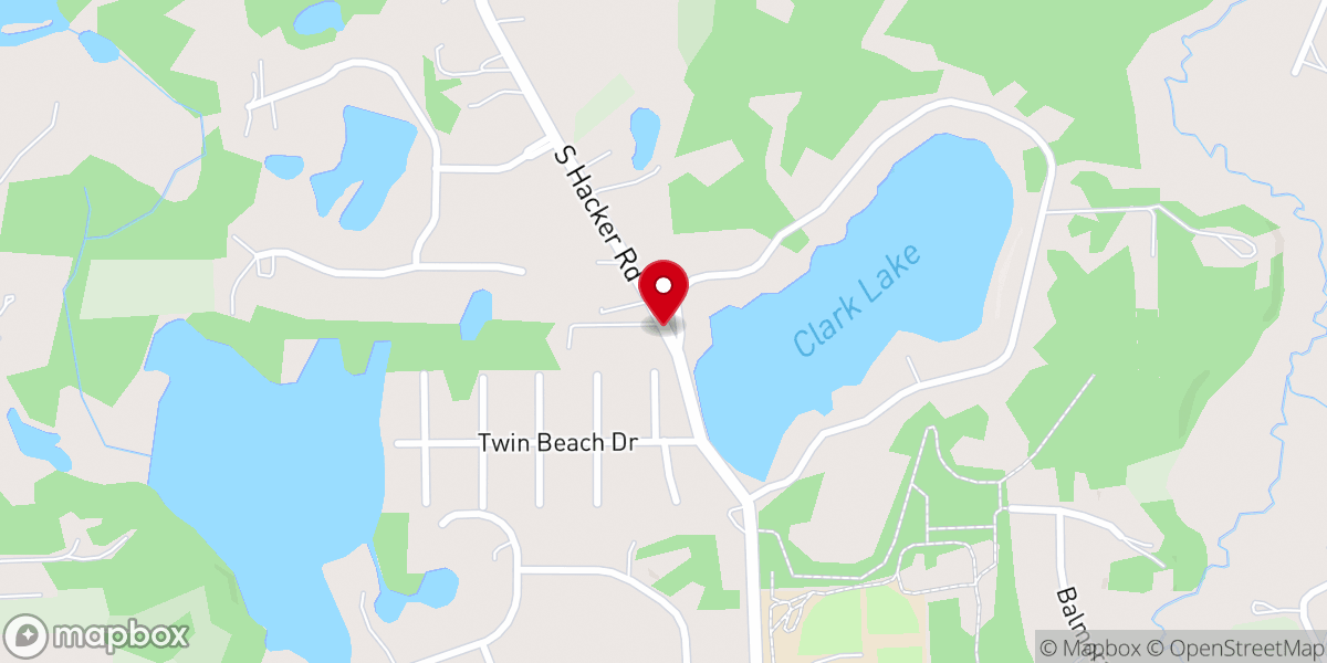 Map showing location of Apostolic Lutheran Church
