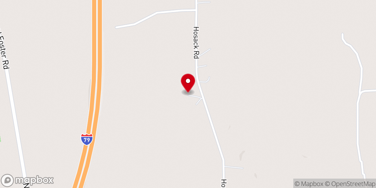 Map showing location of Zahniser Foundation