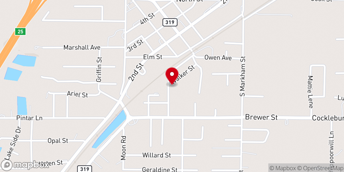 Map showing location of Scripture Fellowship