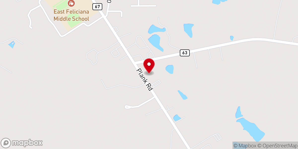 Map showing location of Refuge Worship Center