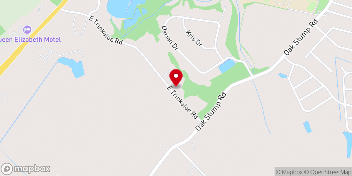 Map showing location of Samuels Chapel Baptist Churchzzcrs