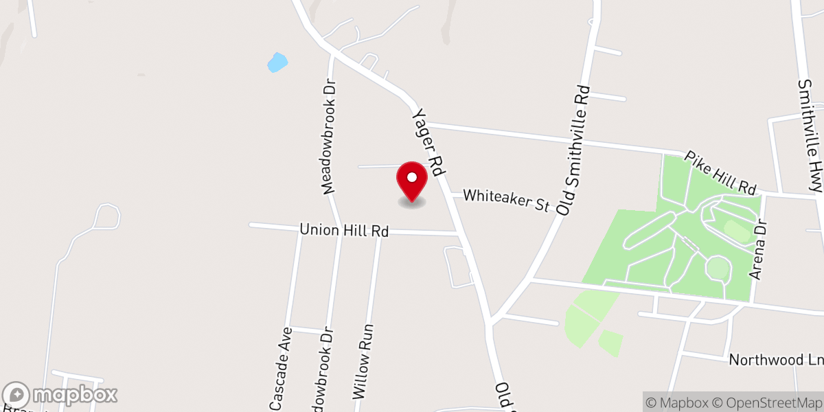 Map showing location of The Pentecostals of McMinnville