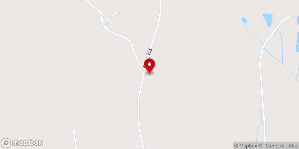 Map showing location of Sunny Mt Giles Missionary Baptist Church
