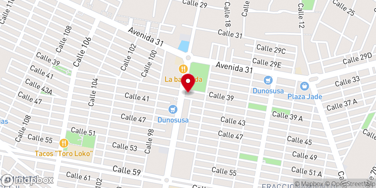 Map showing location of Iglesia Bautista Vida Nueva
