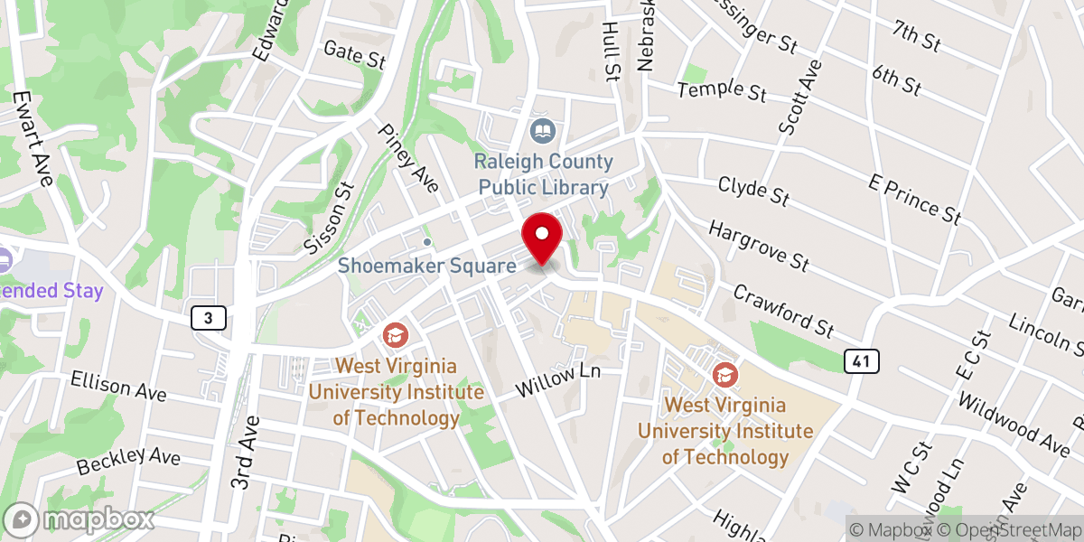 Map showing location of House Of Worship
