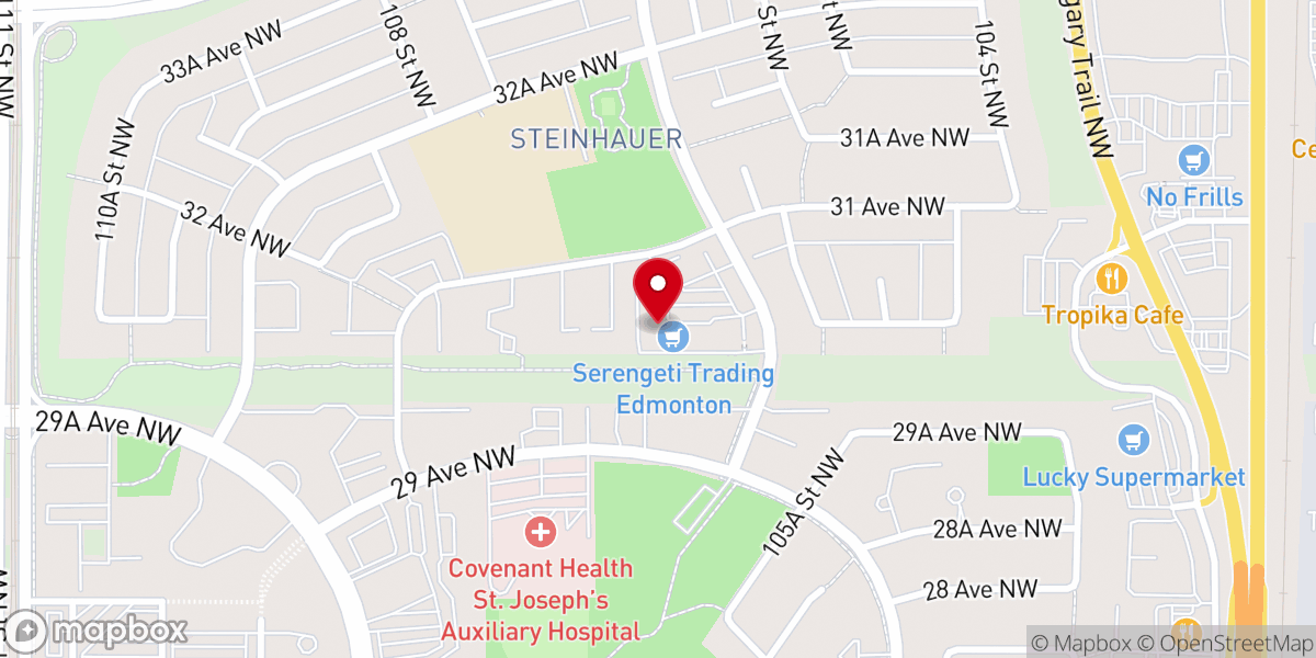 Map showing location of Southwest Muslim Community Centre