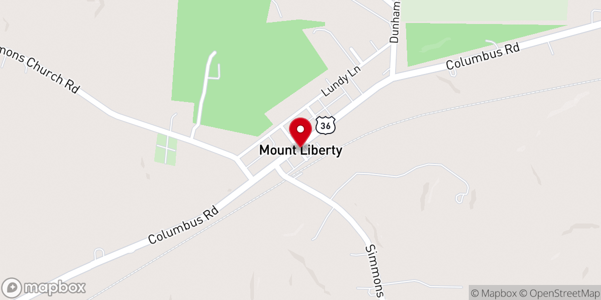Map showing location of Mt Liberty