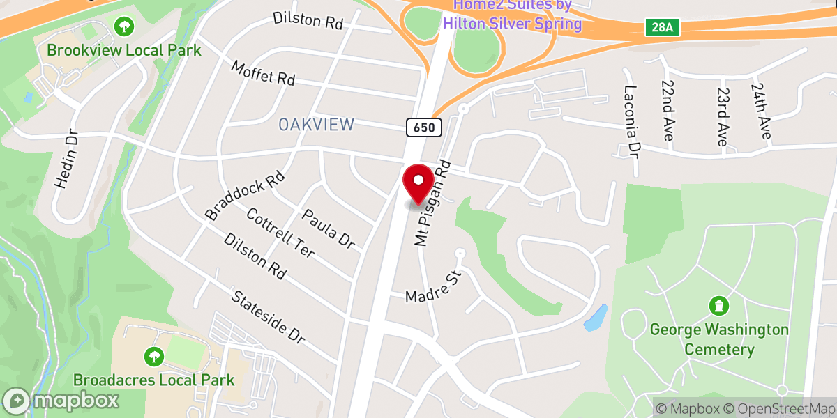 Map showing location of Good Shepherd United Methodist Church