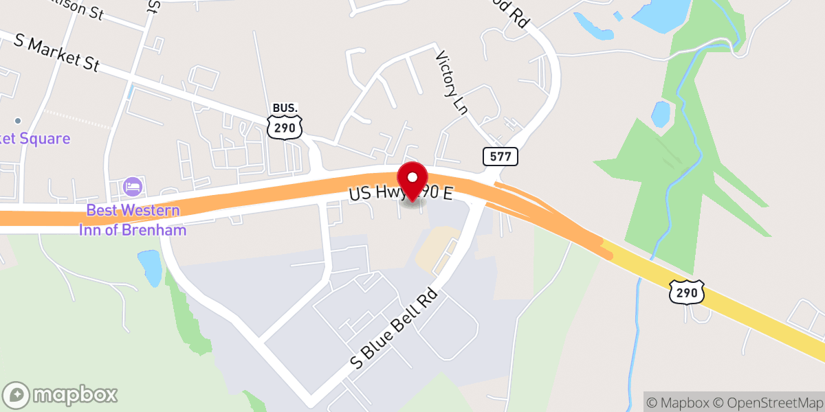 Map showing location of Highway 290 Church Of Christ