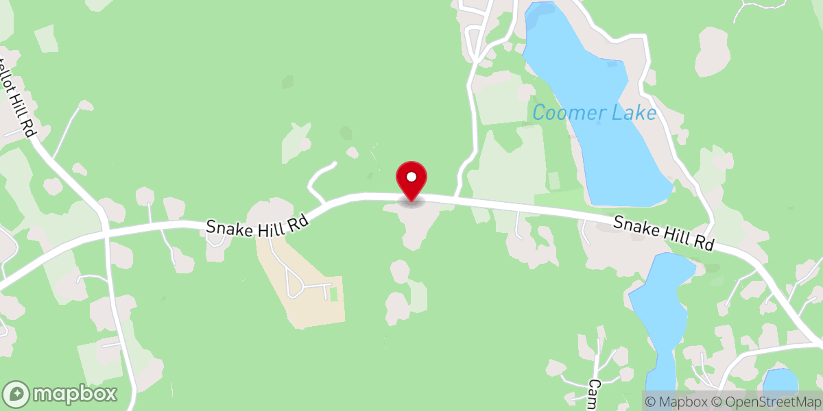 Map showing location of Irons Homestead Camp & Retreat