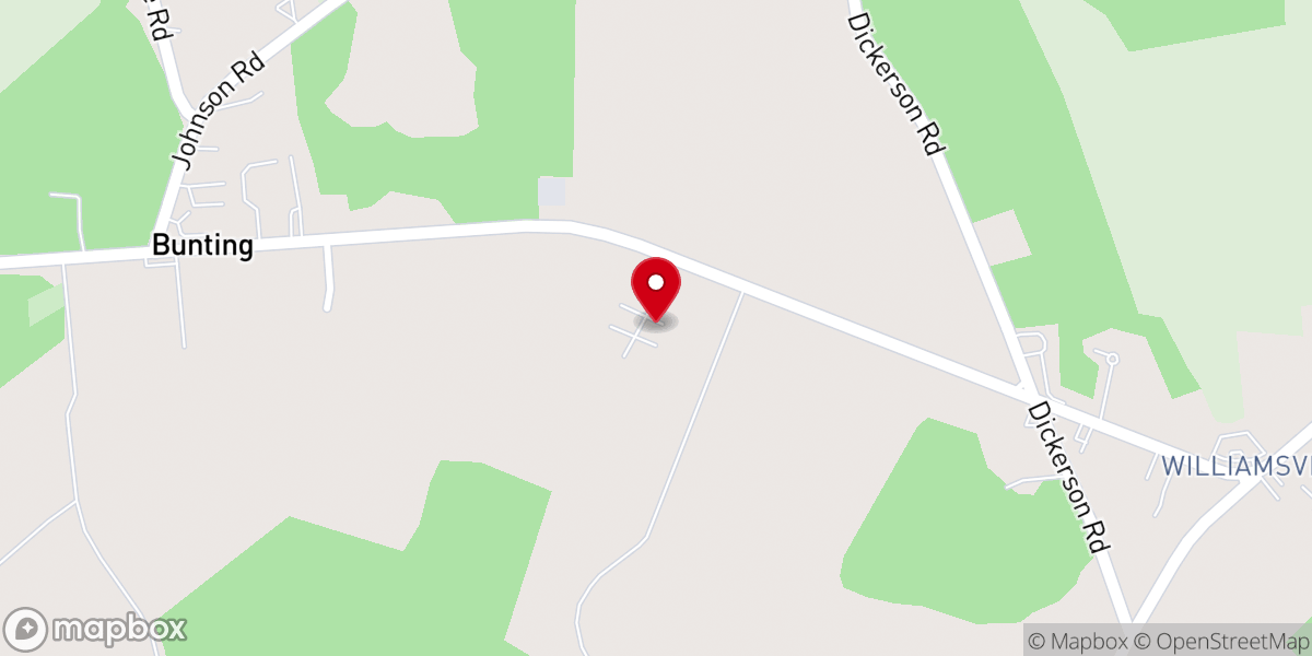Map showing location of Bay Shore Community Church - Fenwick Campus