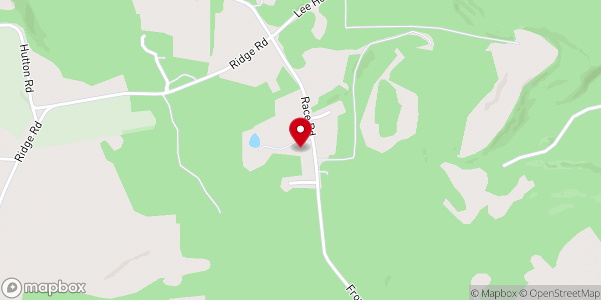 Map showing location of Calvary Chapel