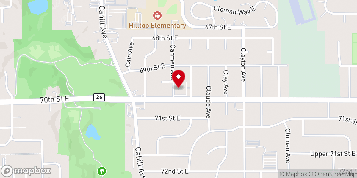 Map showing location of Mt Bethel United Methodist Church