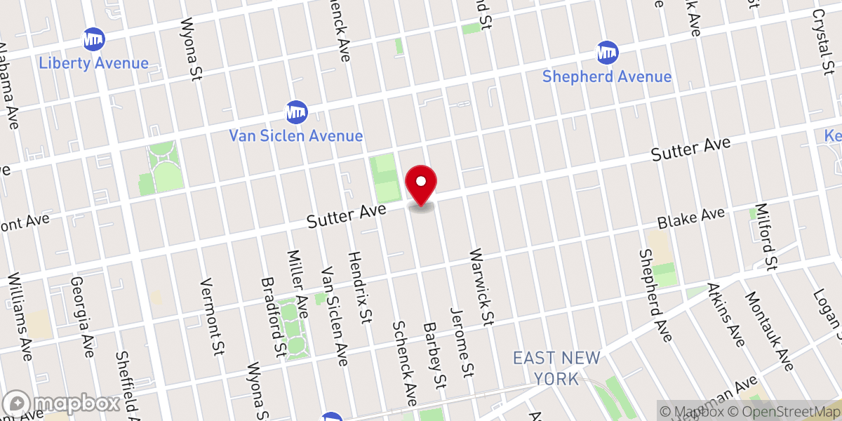 Map showing location of Prayer Cathedral International