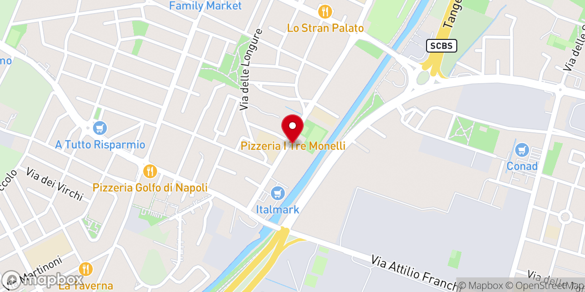 Map showing location of Oratorio Santo Spirito