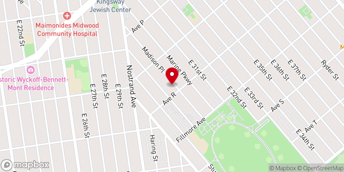 Map showing location of Shnayim Yomi Inc