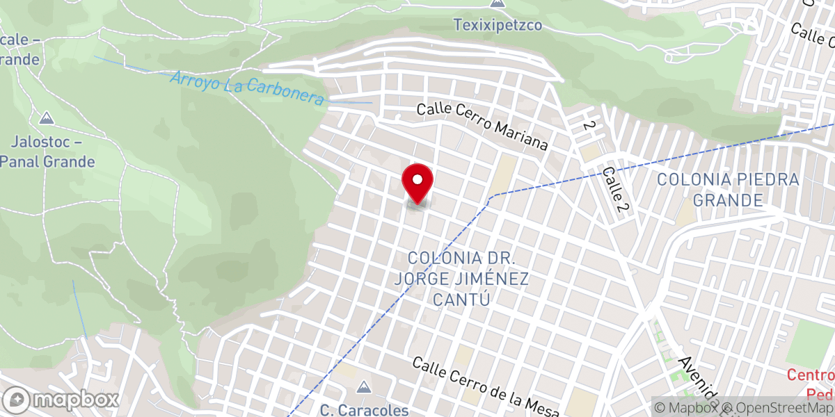 Map showing location of TEMPLO EVANGELICO MONTE DE SION MIEPI