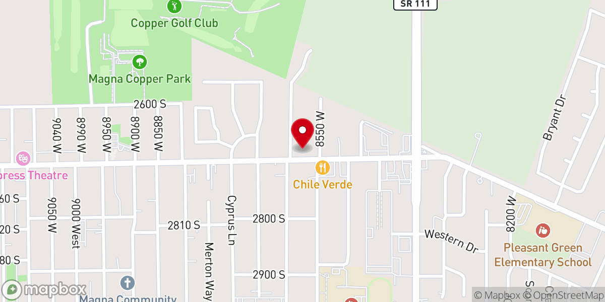 Map showing location of EFKS-Utah . First Congregational Christian Church of Samoa in Utah-DOC