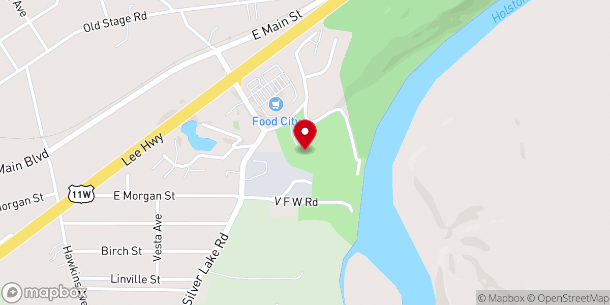 Map showing location of Providence Church