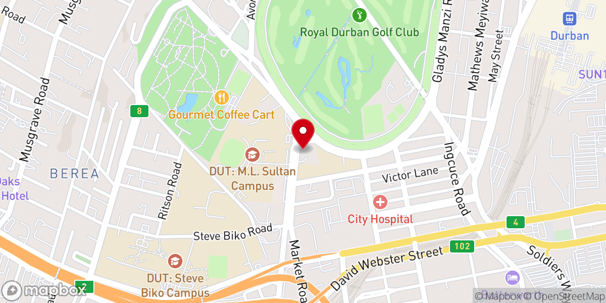Map showing location of St. ANTHONYS CATHOLIC CHURCH