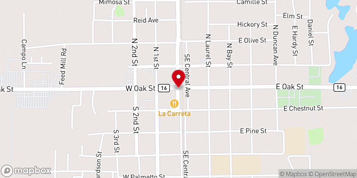Map showing location of Lion King Ministry