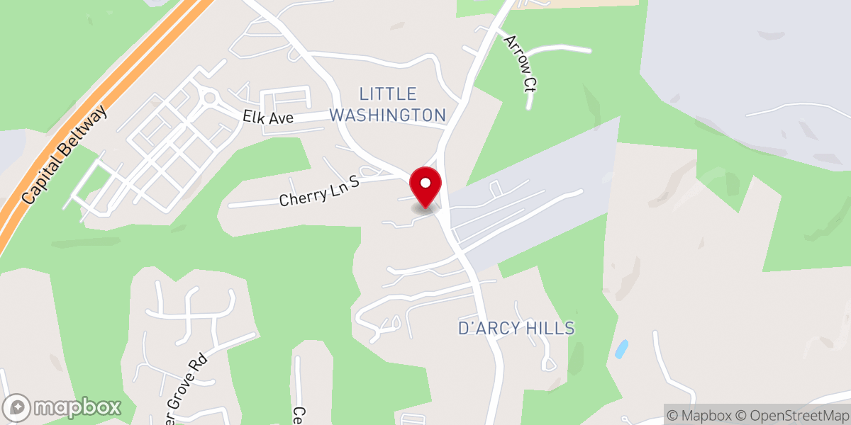 Map showing location of Ridgley Ministries