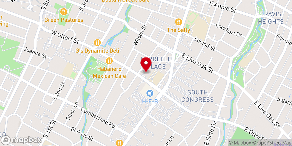 Map showing location of Saint Ignatius Martyr Catholic Church