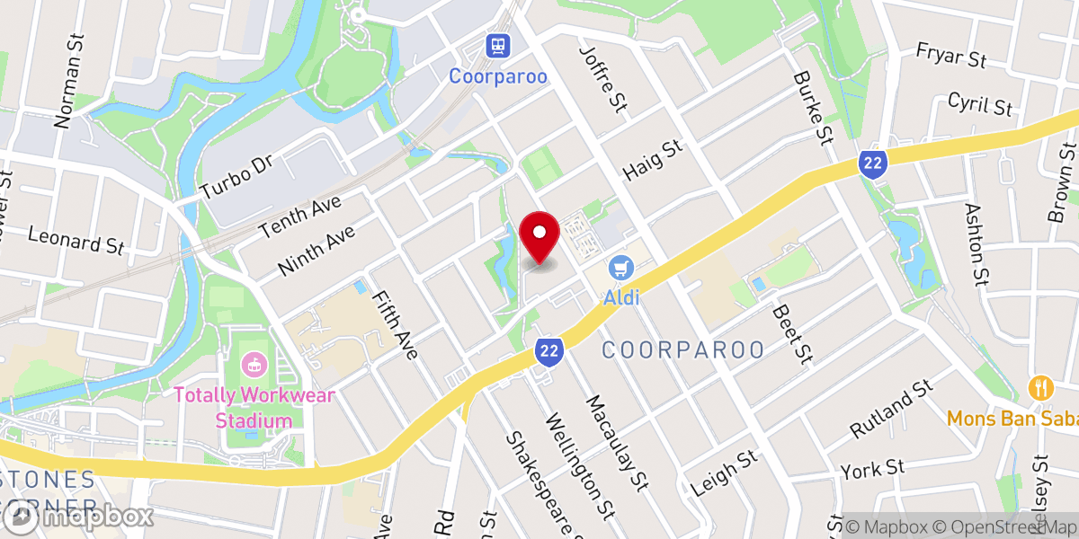 Map showing location of Every Nation Brisbane