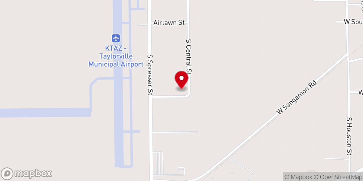 Map showing location of Chapel Hill Pentecostal Church