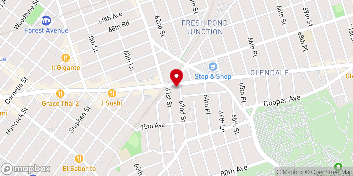Map showing location of Refuge Church Inc