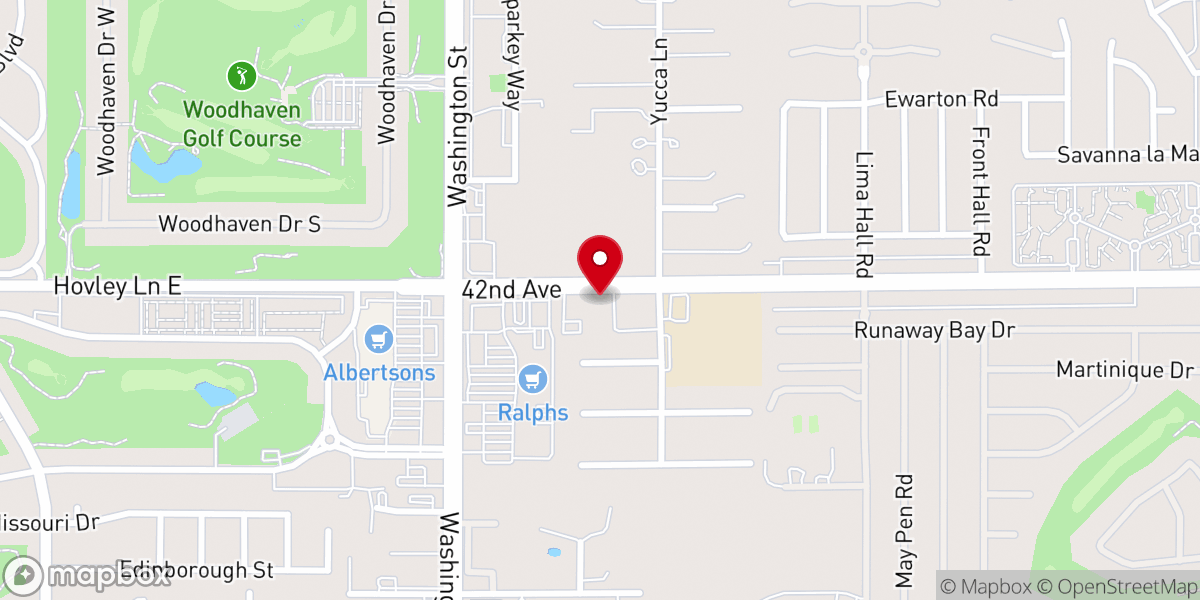 Map showing location of Saint Clare of Assisi Catholic Church