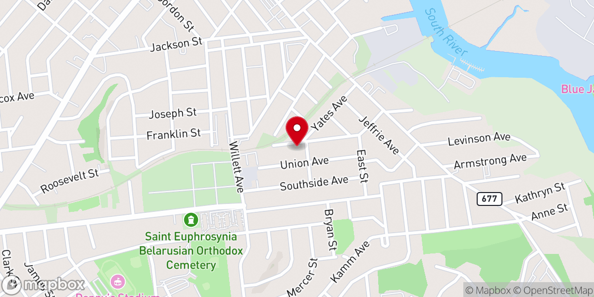 Map showing location of Grace Church