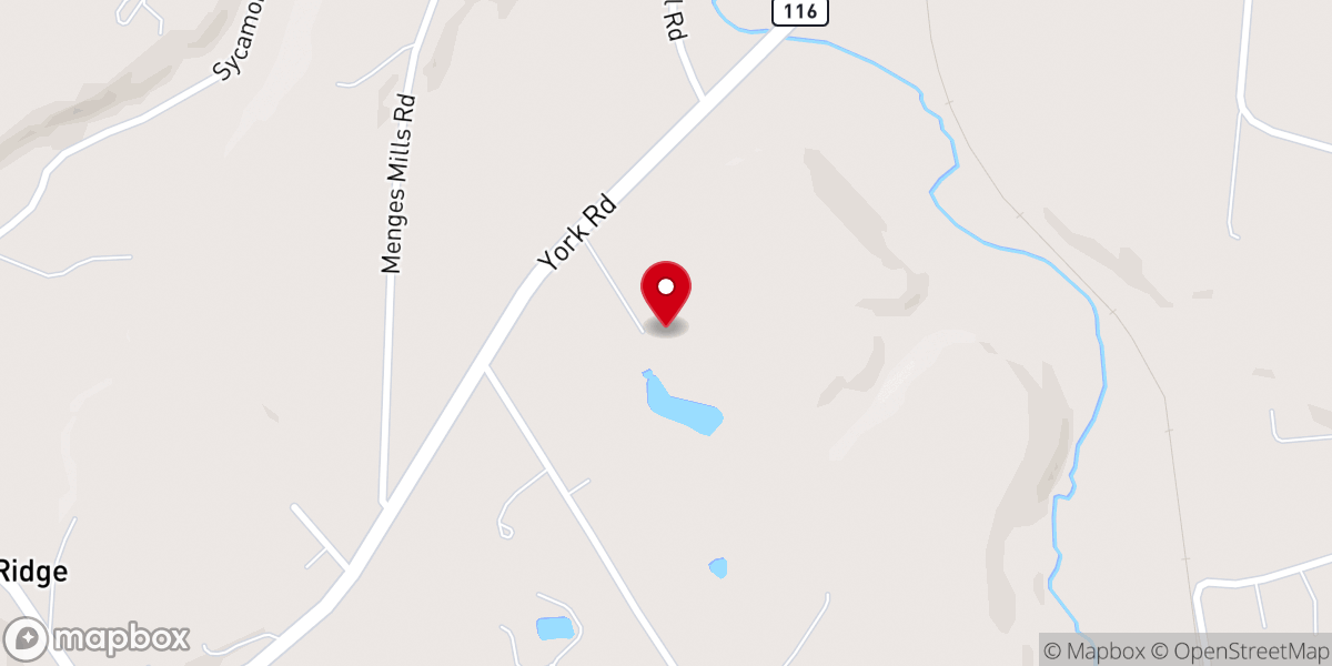 Map showing location of Providence Community Church