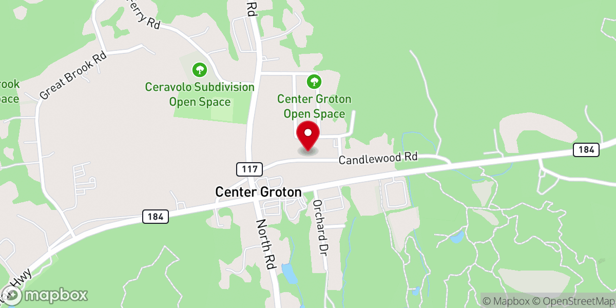 Map showing location of Grace Baptist Chapel