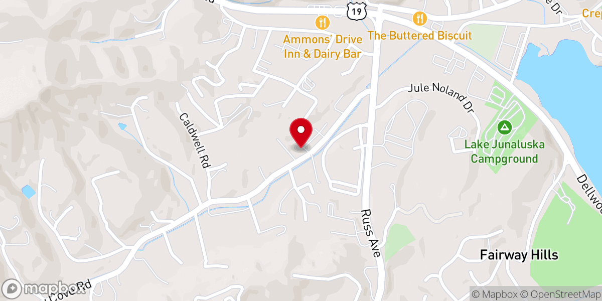 Map showing location of Fellowship Independent Baptist Church