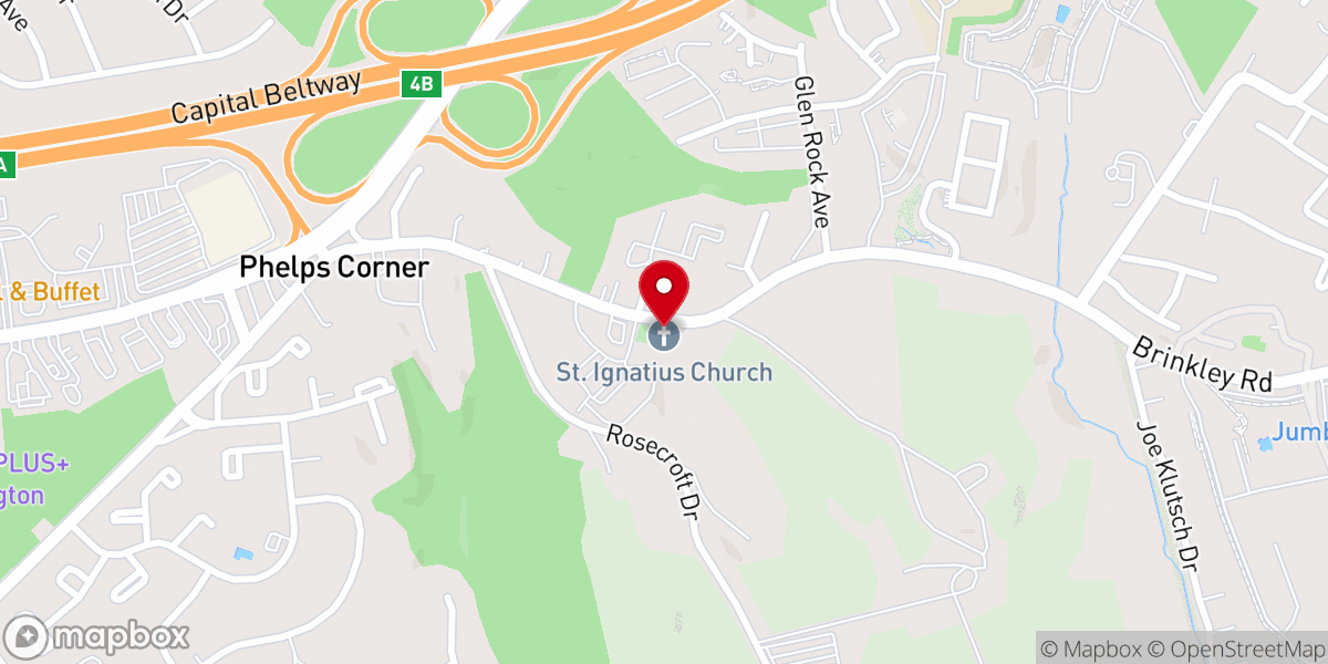 Map showing location of St Luke's Ordinariate
