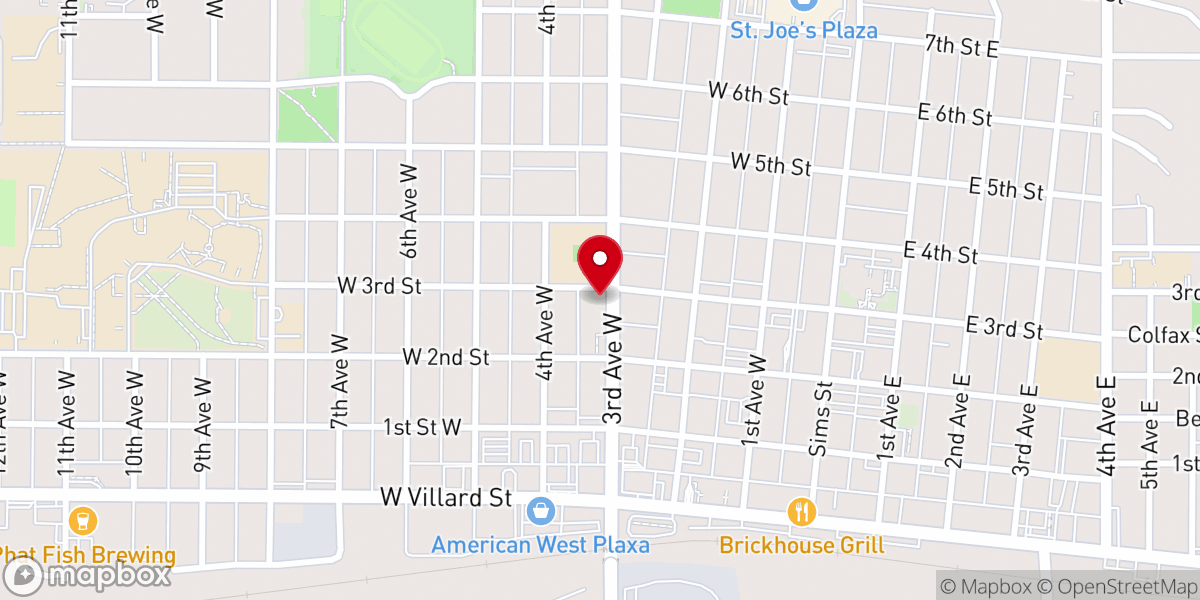 Map showing location of Handmaids of the Heart of Jesus