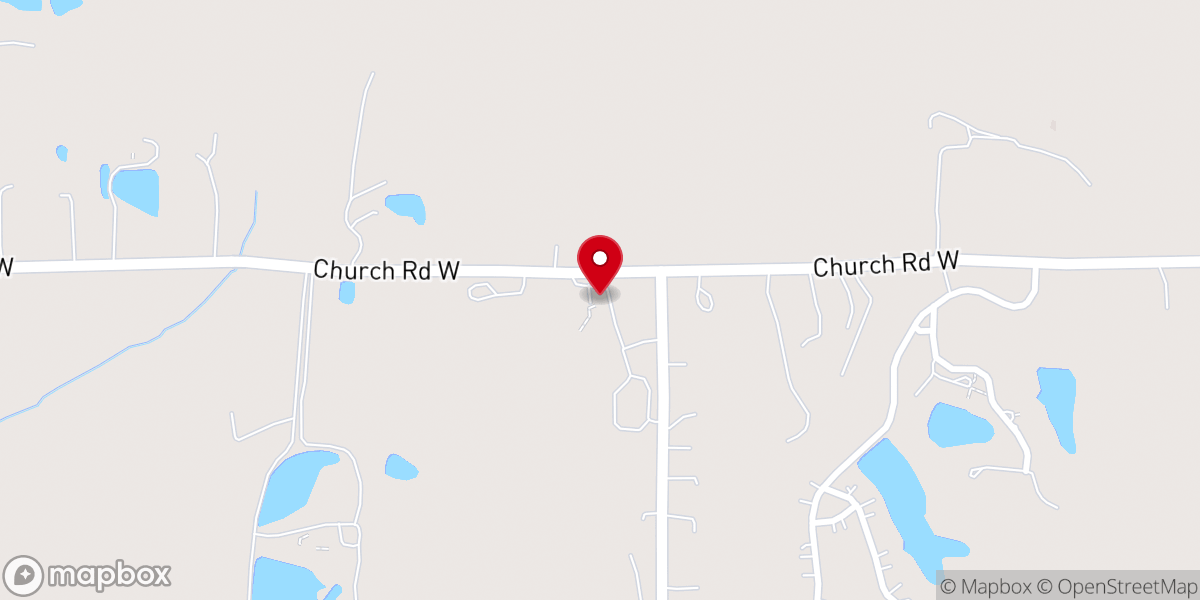 Map showing location of Hinds Chapel C.M.C