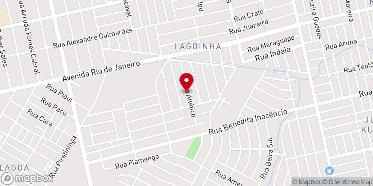 Map showing location of IDBP Lagoinha