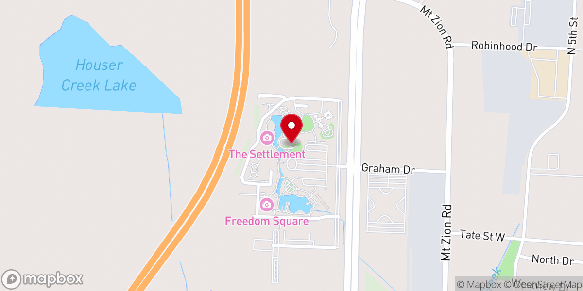 Map showing location of Salem Church (Historic)