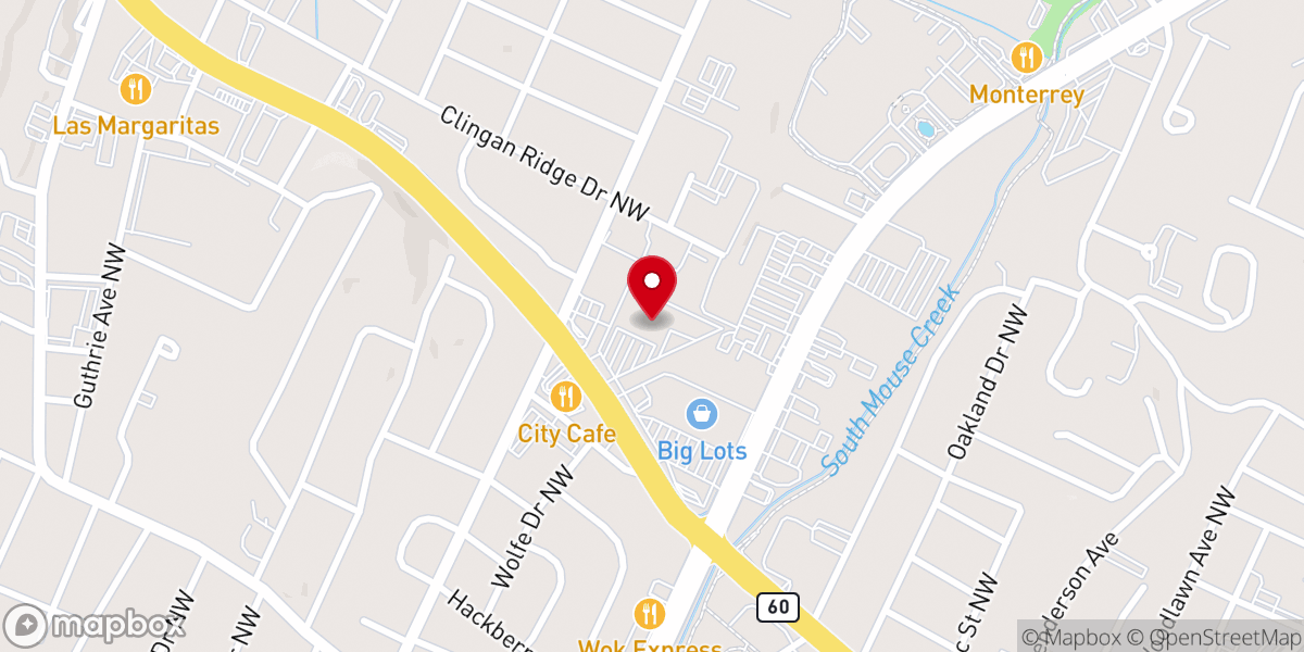 Map showing location of Cleveland Net