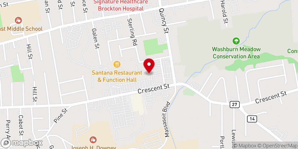 Map showing location of Dominion Church International